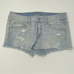 American Eagle Outfitters Women‎ light Blue Denim Shorts 6